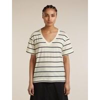 Icebreaker W Merino 150 Tech Lite SS Relax V Neck Tee