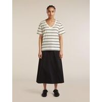 Icebreaker W Merino 150 Tech Lite SS Relax V Neck Tee