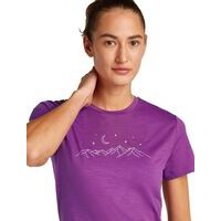 Icebreaker W Merino 150 Tech Lite Ss Tee Sparkling Stars
