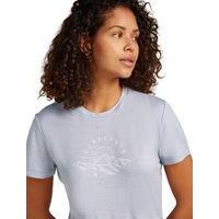 Icebreaker W Merino 150 Tech Lite Ss Tee Sunrise Summit 