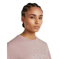 Icebreaker W Merino 150 Tech Lite Ss Tee Sunrise Summit 