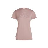 Icebreaker W Merino 150 Tech Lite Ss Tee Sunrise Summit 