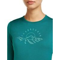 Icebreaker W Merino 200 Oasis LS Crewe Sunrise Summit