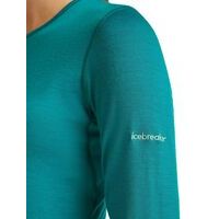 Icebreaker W Merino 200 Oasis LS Crewe Sunrise Summit