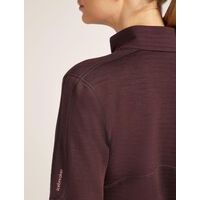 Icebreaker W Merino 400 RealFleece Descender LS Zip