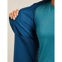 Icebreaker W Merino Blend 300 RealFleece Descender LS Zip