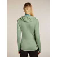 Icebreaker W Merino Blend 300 RealFleece™ Descender LS Zip Ho