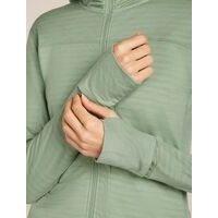 Icebreaker W Merino Blend 300 RealFleece™ Descender LS Zip Ho