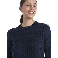 Icebreaker W Merino Cable Crew Sweater