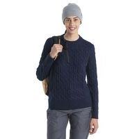 Icebreaker W Merino Cable Crew Sweater