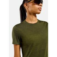 Odlo Merino Tencel Plain Tee T-Shirt Crew Neck Wmns