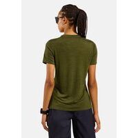 Odlo Merino Tencel Plain Tee T-Shirt Crew Neck Wmns