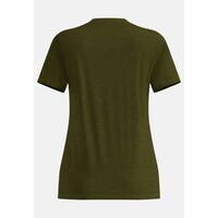 Odlo Merino Tencel Plain Tee T-Shirt Crew Neck Wmns