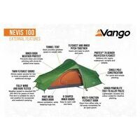Vango Nevis 100 Pamir Green