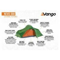 Vango Nevis 300 Pamir Green