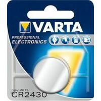 Varta Varta Lithium Knoopcelbatterij CR2430 3V 280mAh