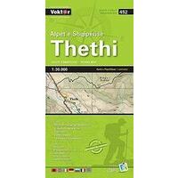 Vektor Maps Wandelkaart 452 Thethi 1:30.000