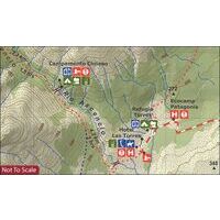 Viachile Editores Wandelkaart Torres Del Paine Trekking Map