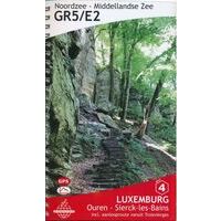 Wandelende Cartograaf Wandelgids GR 5 Luxemburg 2 Ouren-Sierck Les Bains