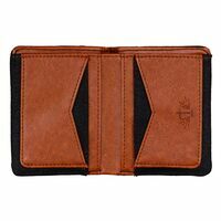 Wild & Wolf Canvass Wallet Charcoal Portemonnee
