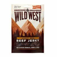 Wildwest Beef Jerky Honey BBQ 70 Gram