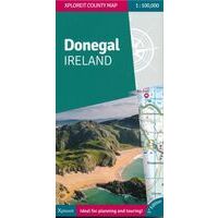 Xploreit Maps Fietswandelkaart County Donegal